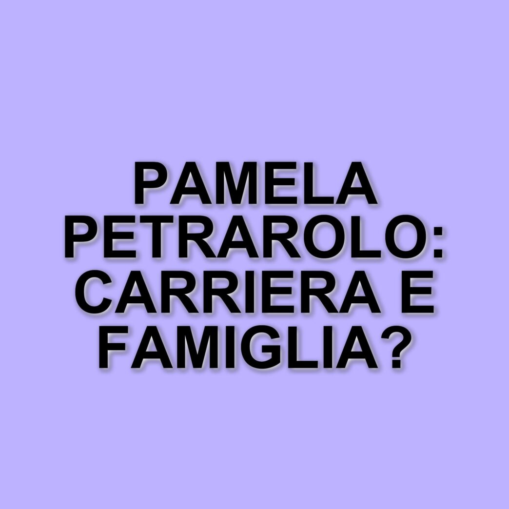 Pamela Petrarolo: la showgirl degli anni '90 tra carriera, famiglia e ritorni in tv