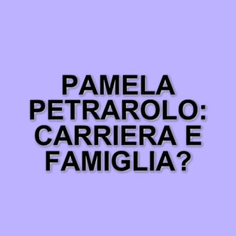 Pamela Petrarolo: la showgirl degli anni '90 tra carriera, famiglia e ritorni in tv
