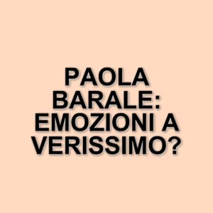 Paola Barale torna a Verissimo: un incontro emozionante dopo la perdita della madre