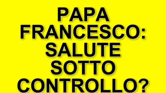 Aggiornamenti Sulla Salute Di Papa Francesco: La Convalescenza A Santa Marta