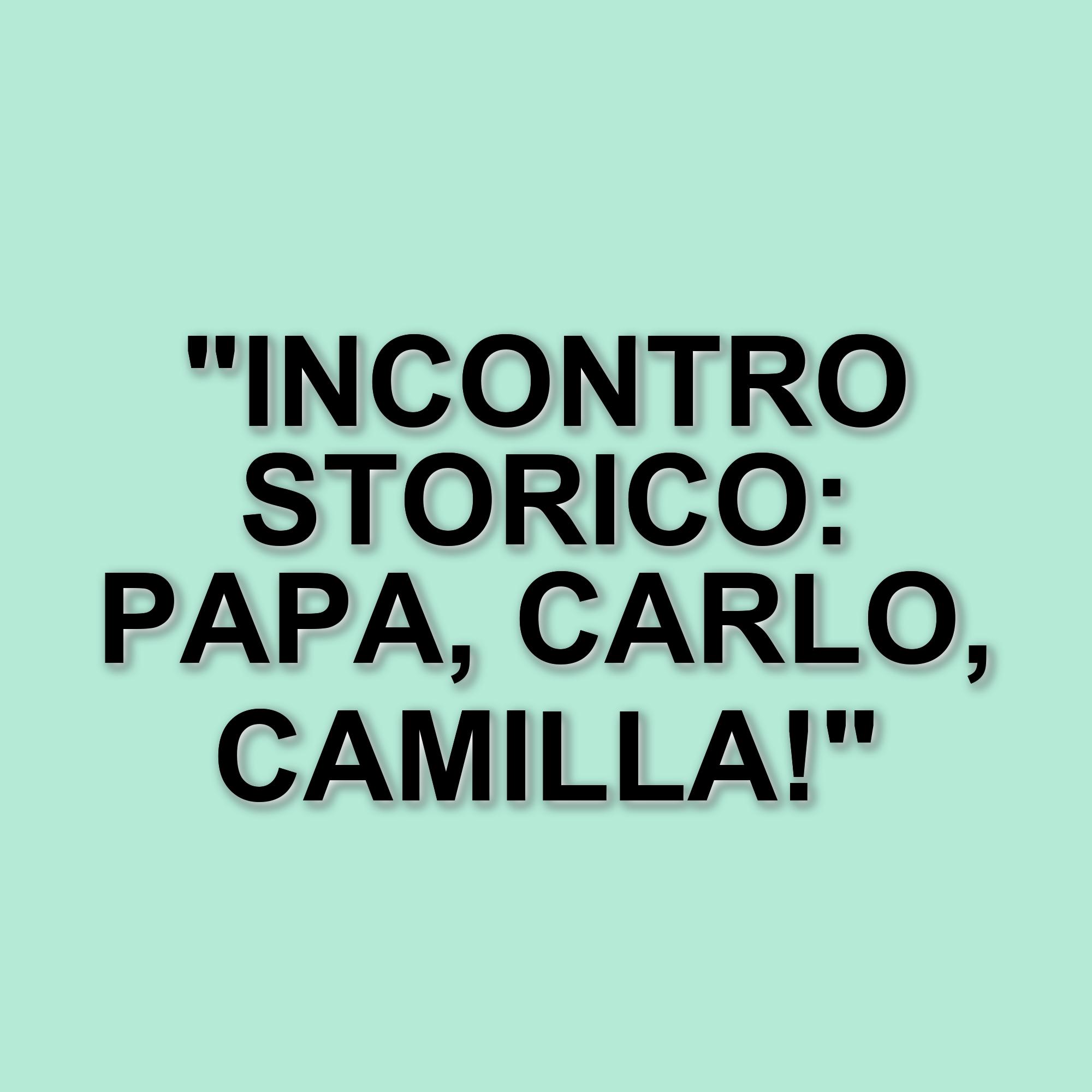 Papa Francesco pronto a incontrare re Carlo e la regina Camilla durante la visita in Italia