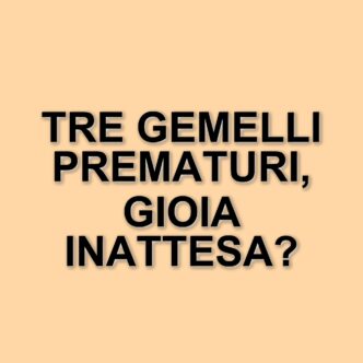 Parto trigemellare al Policlinico di Foggia: tre gemelli nati prematuramente, condizioni stabili