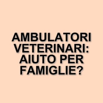 Piemonte: 16 ambulatori di veterinaria sociale offrono supporto a famiglie in difficoltà