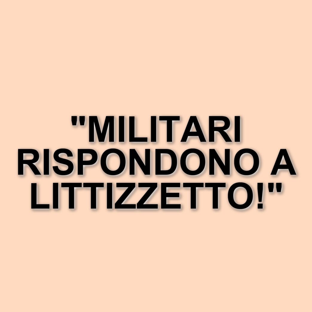 Polemica sulle dichiarazioni di Luciana Littizzetto: la reazione dei militari italiani