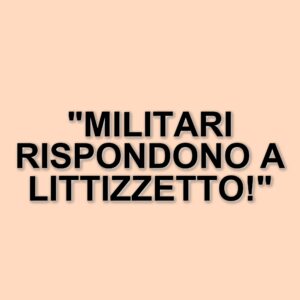 Polemica sulle dichiarazioni di Luciana Littizzetto: la reazione dei militari italiani