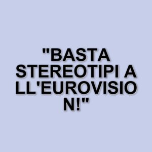 Polemiche sull'eurovision: l'appello a Lucio Corsi contro l'uso di stereotipi nei testi