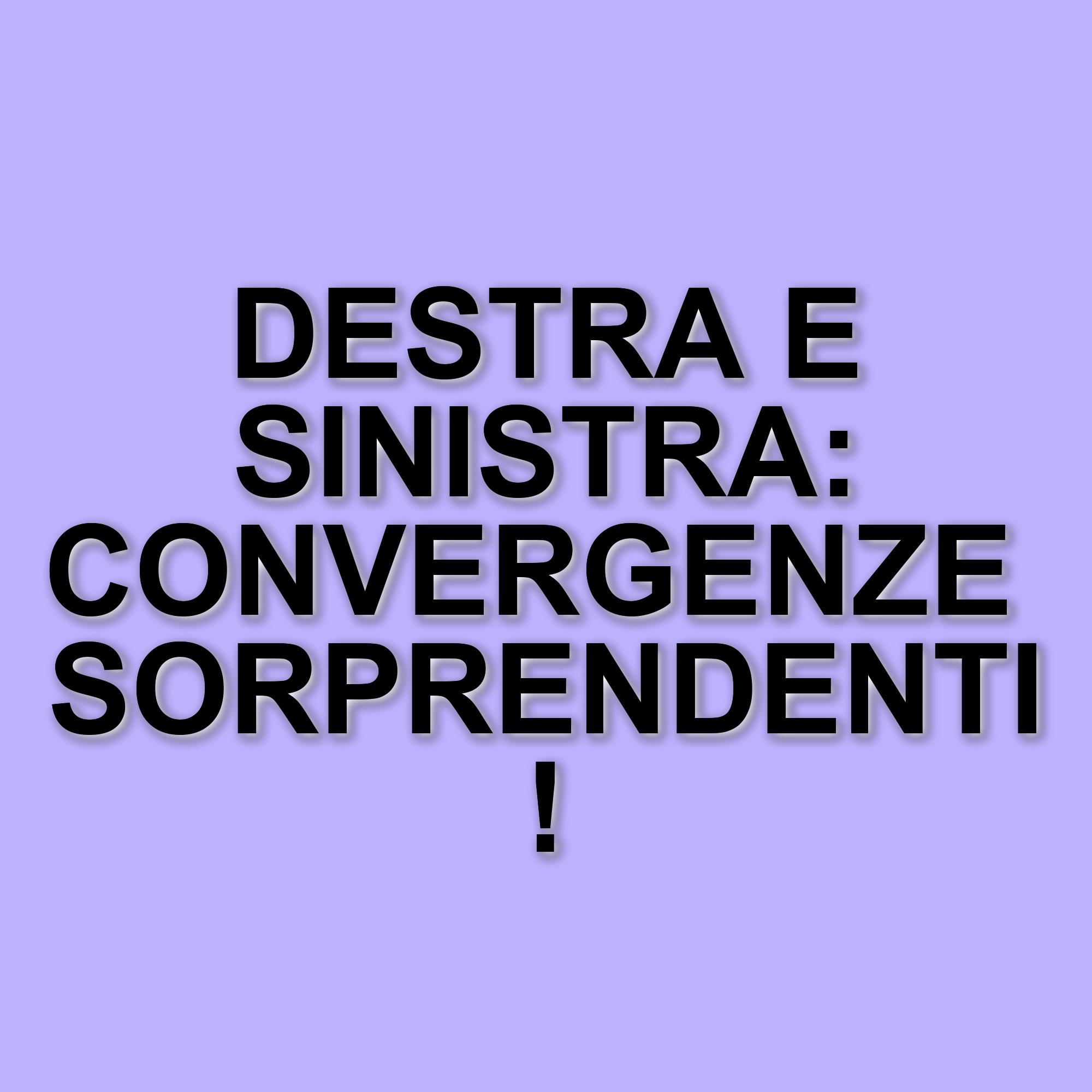 Politica italiana: le contraddizioni tra destra e sinistra e la ricerca di convergenze