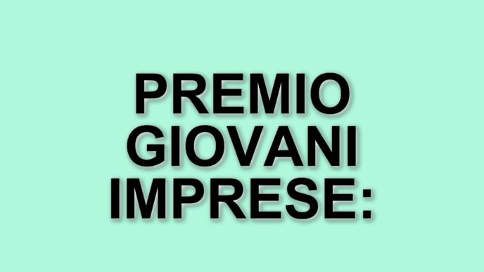 Premio Giovani Imprese: Un riconoscimento per le nuove generazioni del Made in Italy