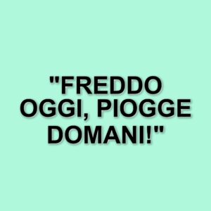 Previsioni meteo: freddo iniziale, alta pressione in arrivo e ritorno delle piogge
