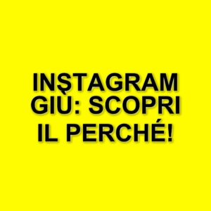 Problemi di accesso a Instagram il 17 marzo 2025: utenti in difficoltà con l'app di Meta