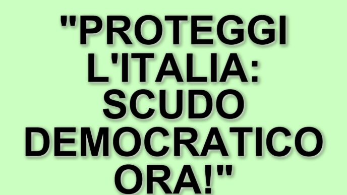 Proposta di legge Scudo Democratico: un passo contro le ingerenze straniere in Italia
