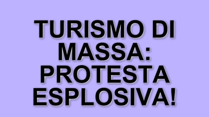 Proteste contro il turismo di massa in Spagna: attivisti bloccano punti panoramici e assaltano hotel