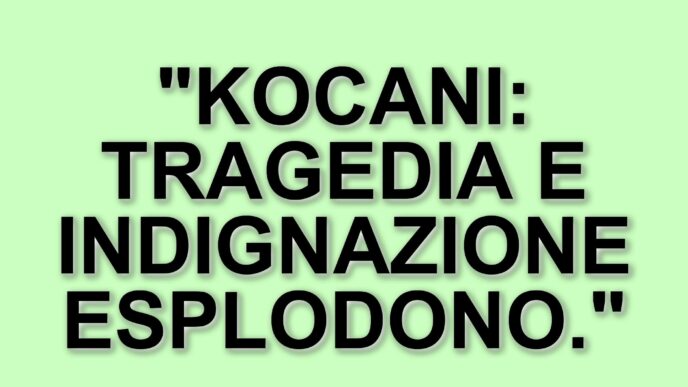 Proteste e tensioni a Kocani dopo l'incendio mortale: 59 vittime tra i giovani
