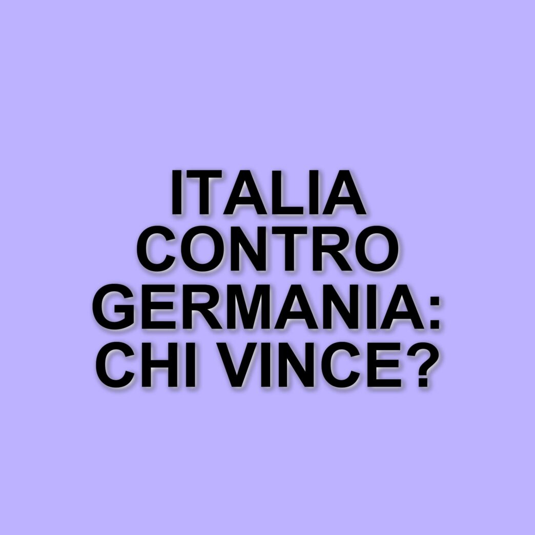 Quarti di finale nations league: Italia e Germania si sfidano in un match iconico