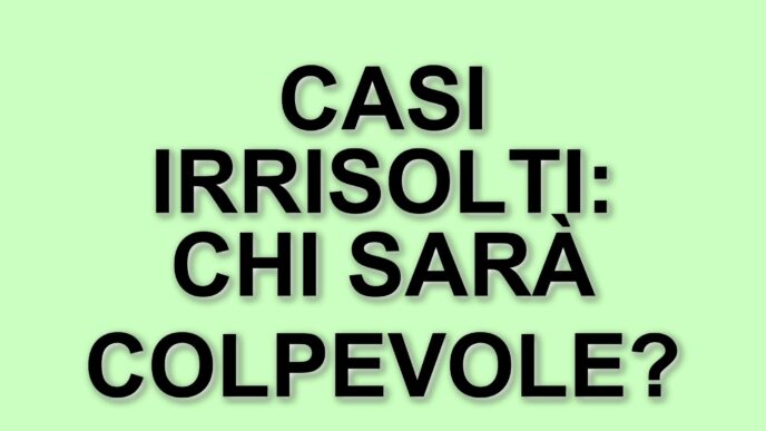 Nuove rivelazioni sui casi di cronaca: da Pierina Paganelli a Gianpaolo Filippini