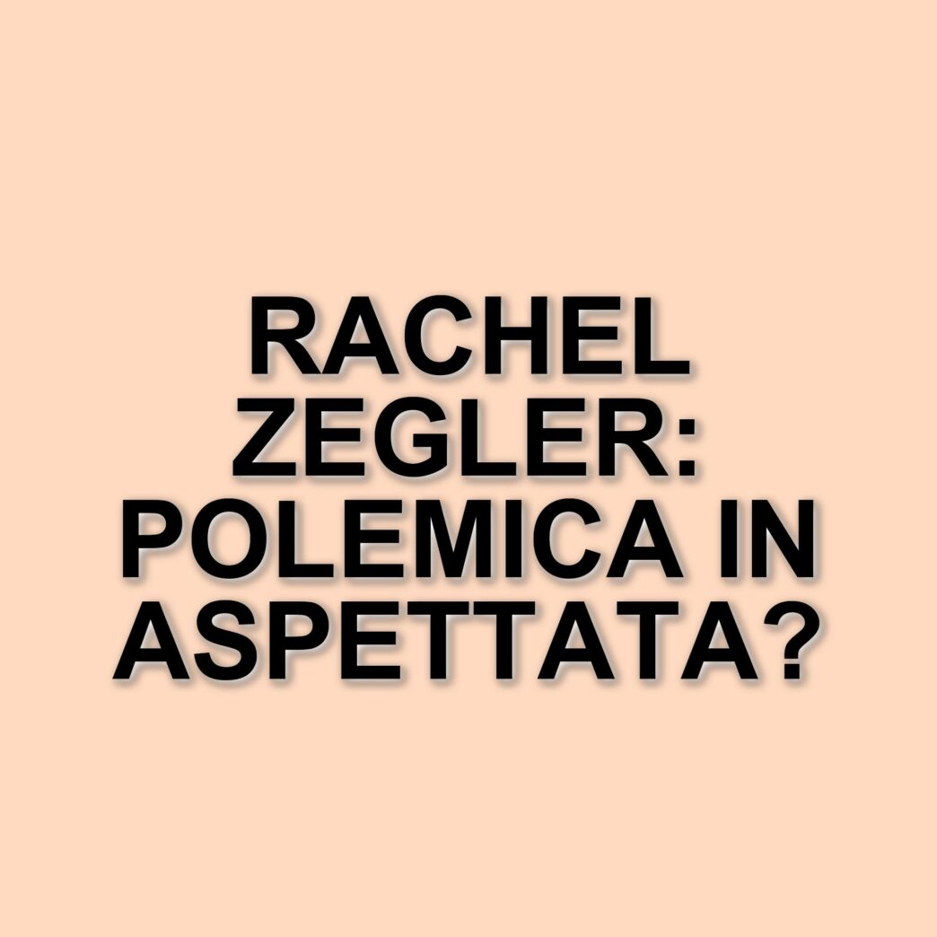 Rachel Zegler al centro delle polemiche per un commento sui peli: la reazione dell'attrice