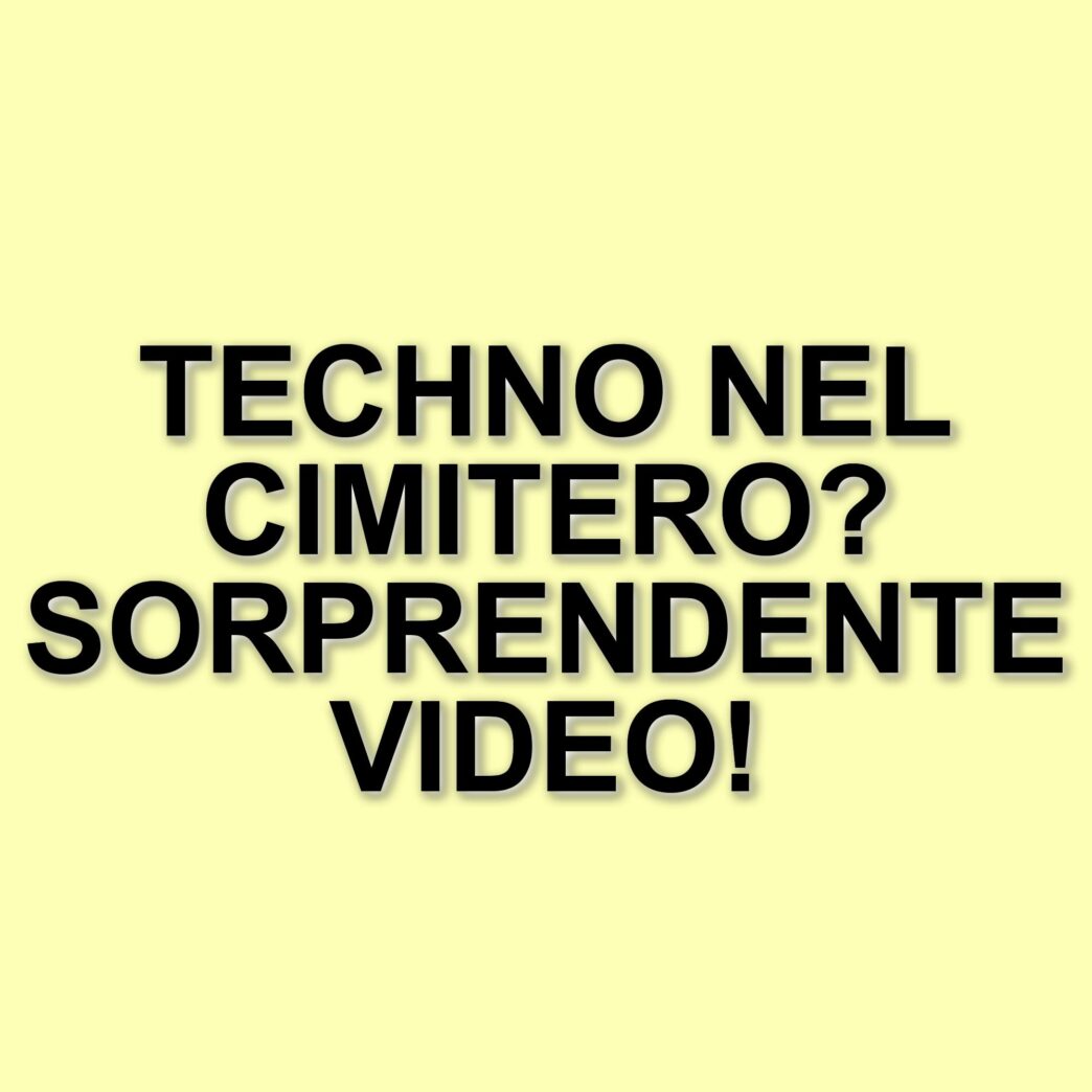 Ragazza balla techno nel cimitero di Poggio a Caiano: il video fa scalpore sui social