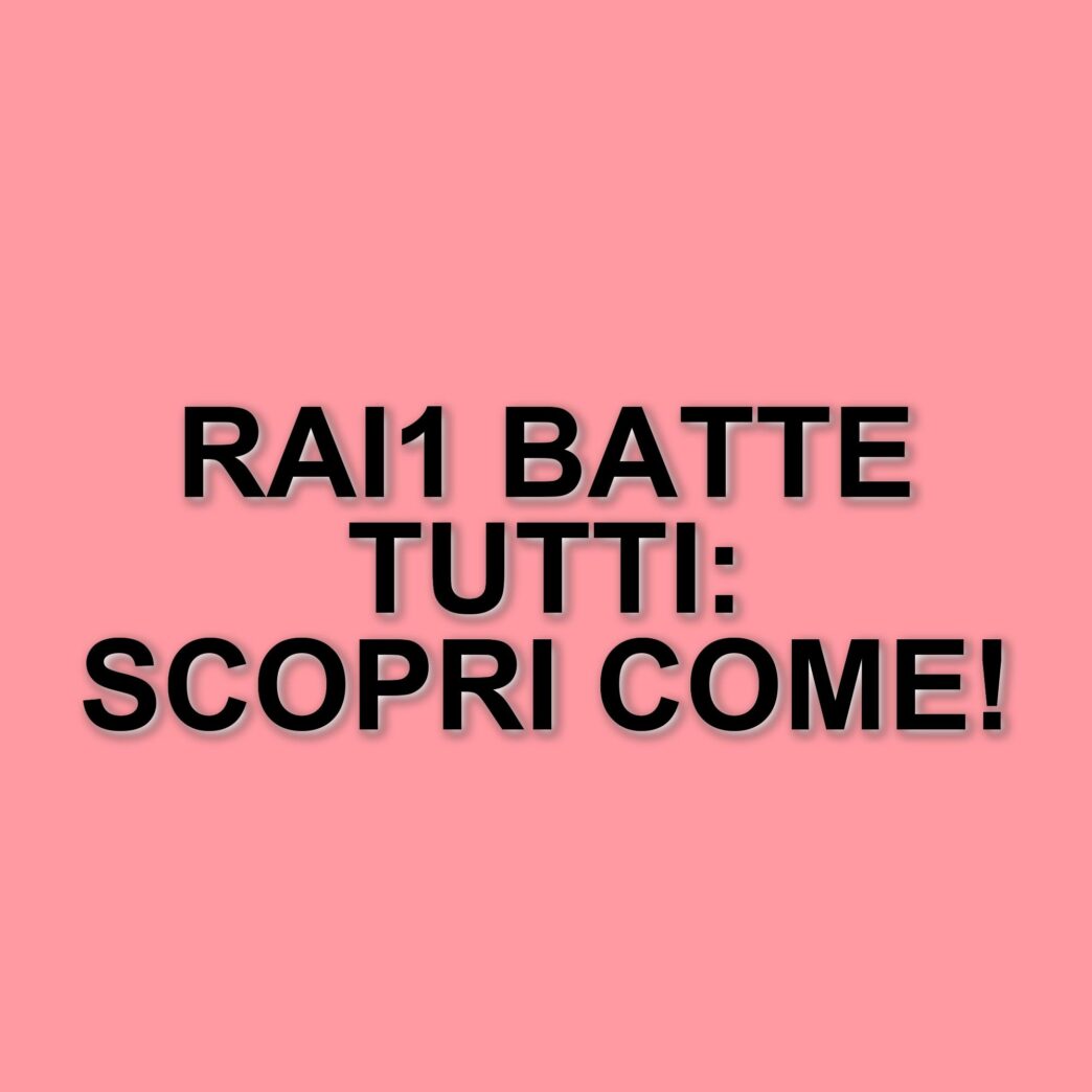 Rai1 trionfa nella prima serata con 'Champagne – Peppino di Capri'