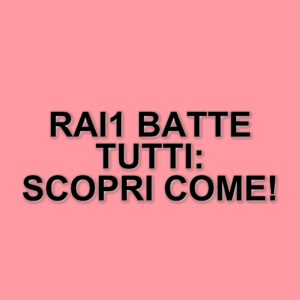 Rai1 trionfa nella prima serata con 'Champagne – Peppino di Capri'