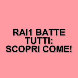 Rai1 trionfa nella prima serata con 'Champagne – Peppino di Capri'