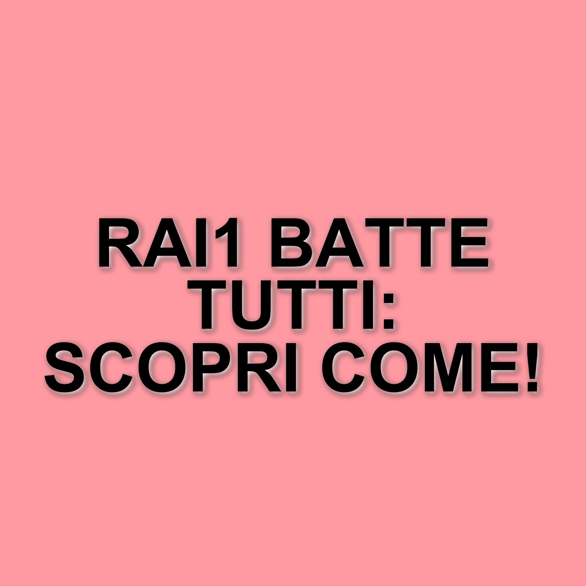 Rai1 trionfa nella prima serata con 'Champagne – Peppino di Capri'