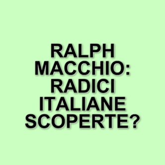 Ralph Macchio riceve la cittadinanza onoraria a Villanova del Battista: un legame con le radici italiane