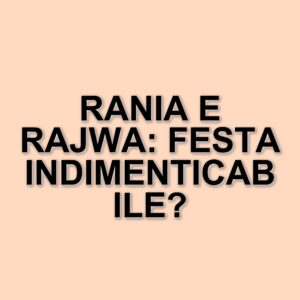 Rania e Rajwa di Giordania festeggiano la festa della mamma: un momento di gioia e celebrazione