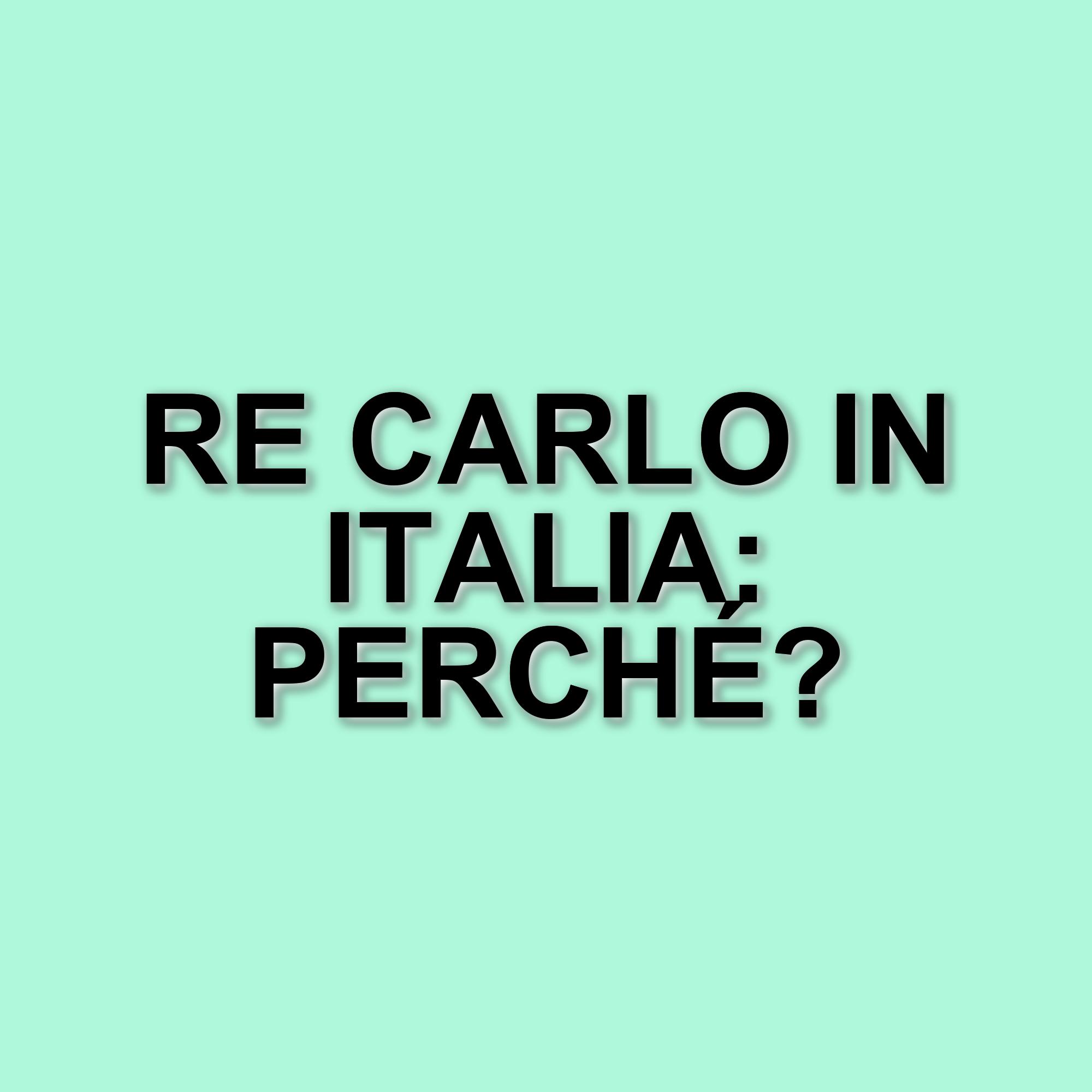 Re Carlo costretto a cancellare impegni a causa di effetti collaterali del trattamento