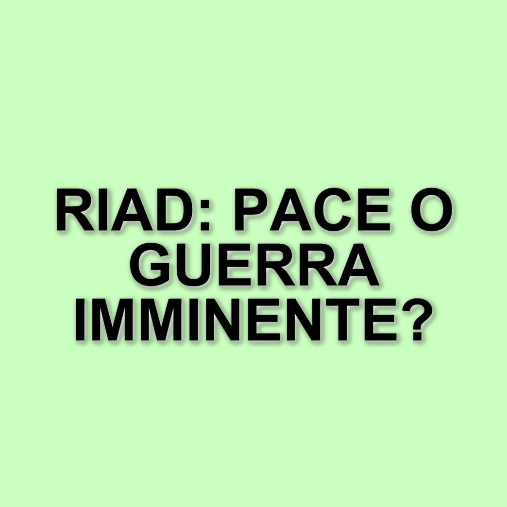 Riad: incontro cruciale tra Stati Uniti, Russia e Ucraina per il futuro del conflitto
