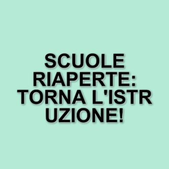 Riapertura delle scuole a Napoli e Pozzuoli: dopo i controlli post terremoto, si torna in aula