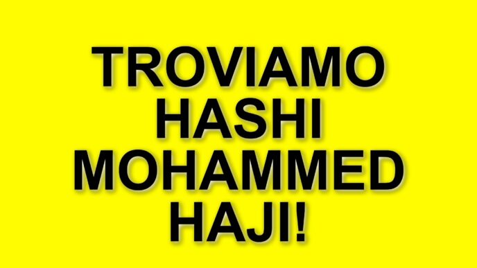 Ricerca in corso per Hashi Mohammed Haji, scomparso da Anzio: l'appello per il suo ritrovamento