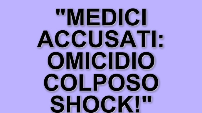 Richiesta di processo per medici coinvolti nella morte di Andrea Purgatori: le accuse di omicidio colposo