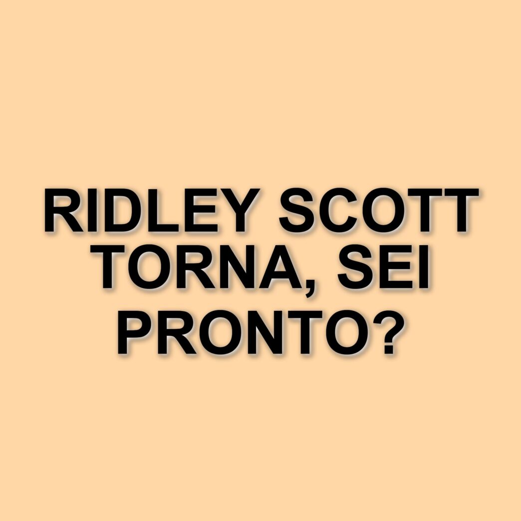 Ridley Scott torna con The Dog Stars: un film ambizioso e ricco di comparse