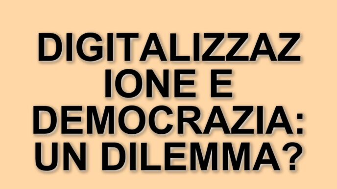 Riflessioni sulla digitalizzazione e democrazia: l'analisi di Paolo Benanti