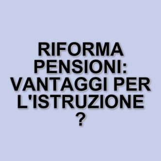 Riforma pensioni 2025: il ddl Bucalo e i benefici per il settore dell'istruzione