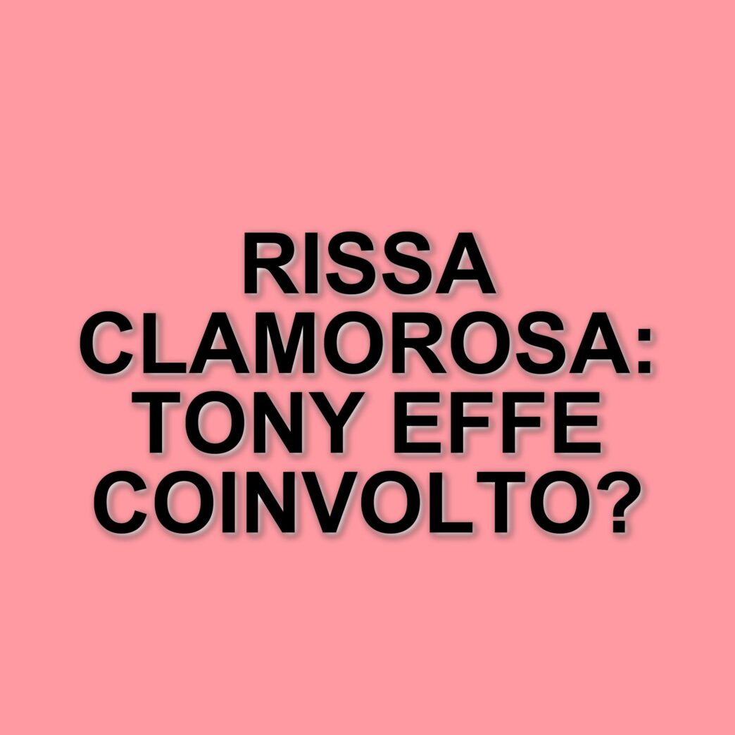 Rissa al Sanctuary di Olbia: Tony Effe tra gli indagati per violenza e danneggiamento