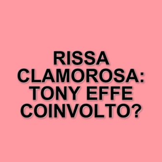 Rissa al Sanctuary di Olbia: Tony Effe tra gli indagati per violenza e danneggiamento