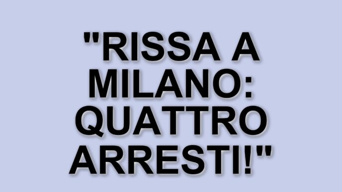 Rissa tra decine di persone a Milano: quattro arresti in via Padova