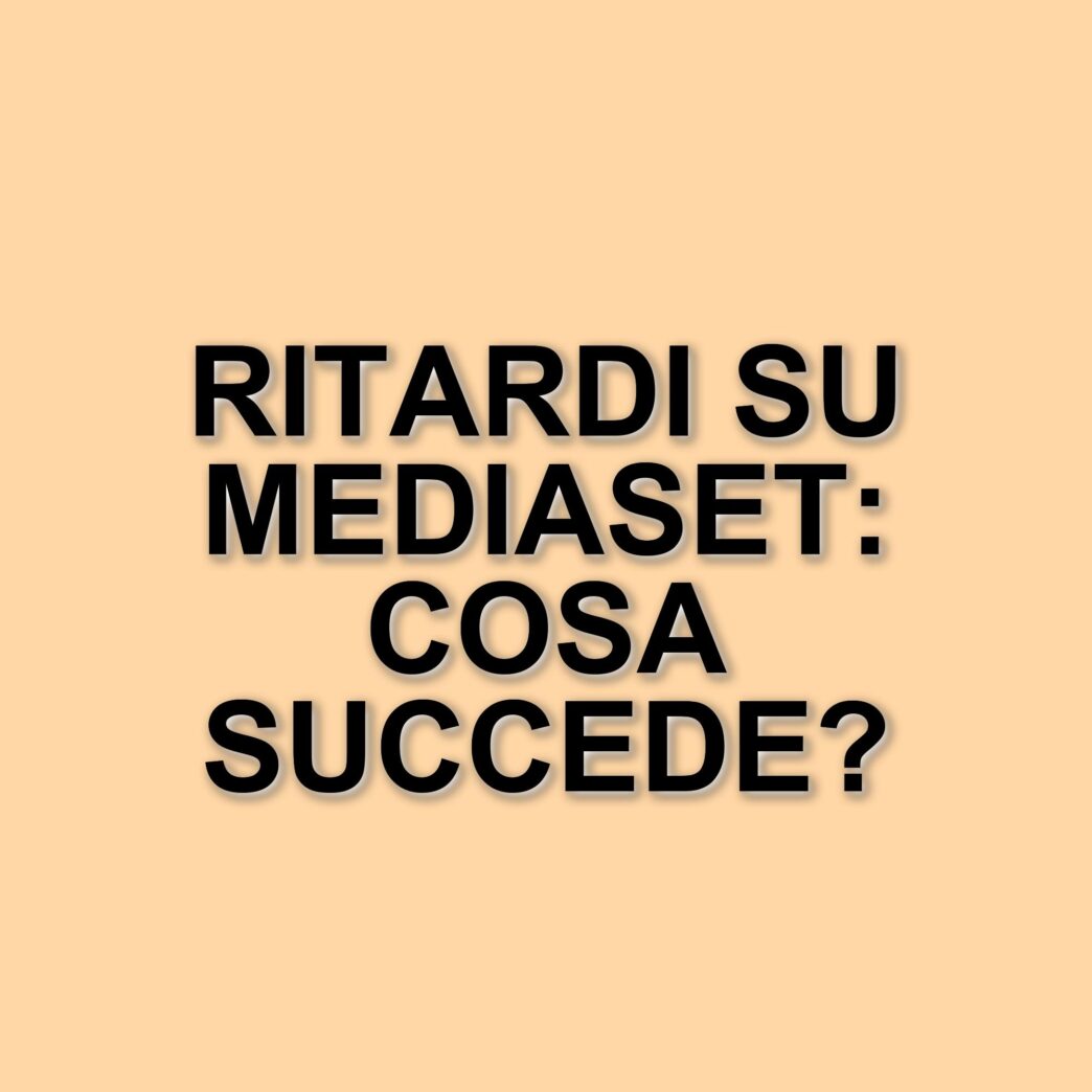 Ritardi per il Turco su Mediaset: cancellate le anteprime e rinviata la messa in onda