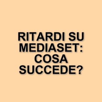 Ritardi per il Turco su Mediaset: cancellate le anteprime e rinviata la messa in onda