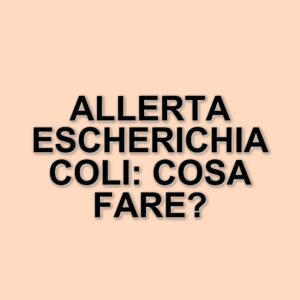 Ritiro di salamini da Cinta Senese DOP: allerta per Escherichia coli dal Ministero della Salute