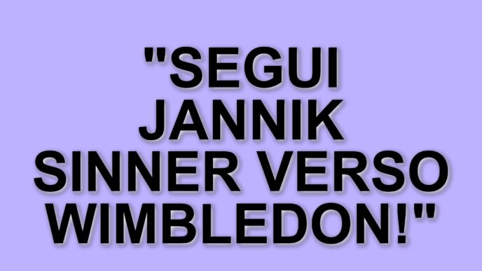 Ritorno di Jannik Sinner: il programma di tornei fino a Wimbledon