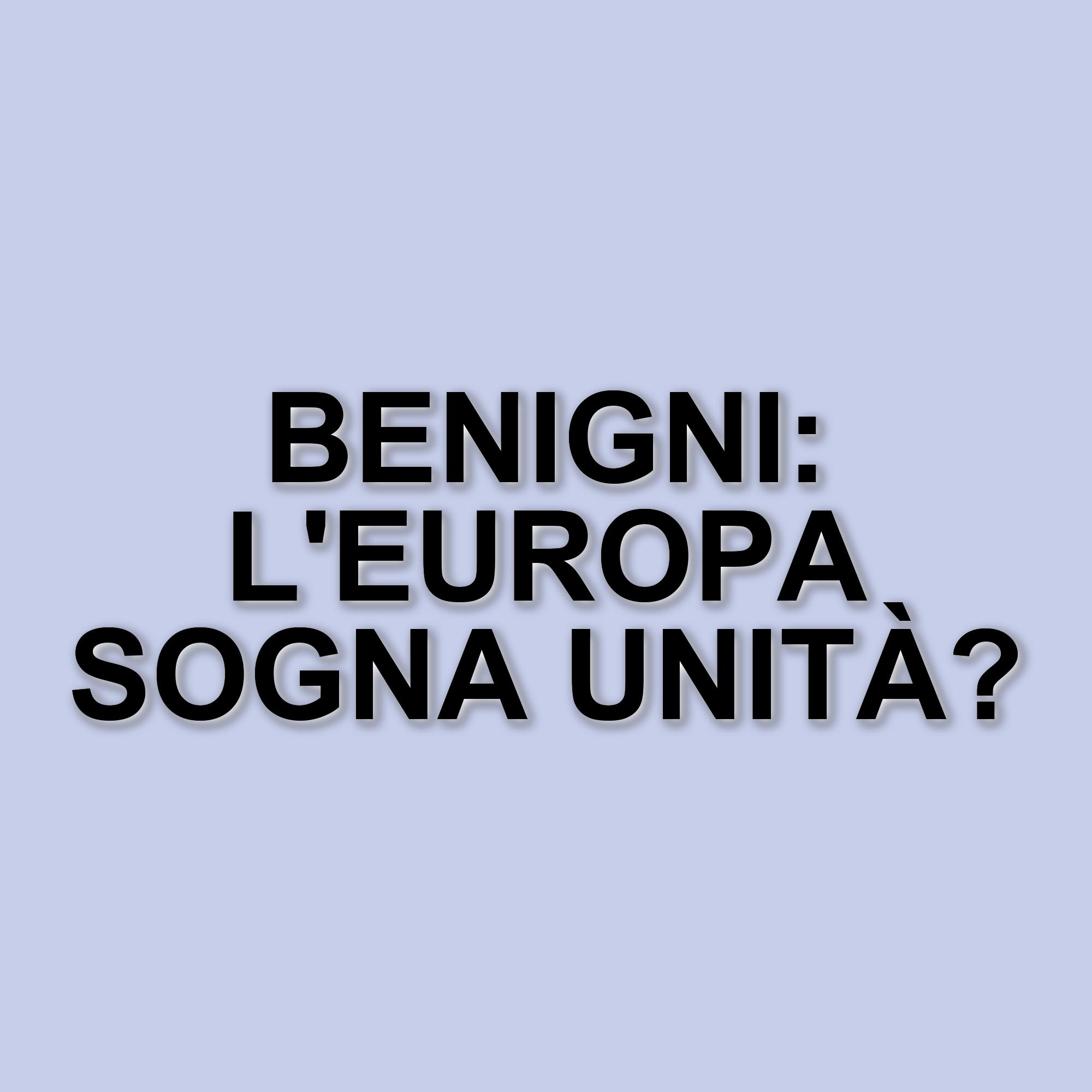 Roberto Benigni celebra l'Unione Europea: un sogno di pace e unità