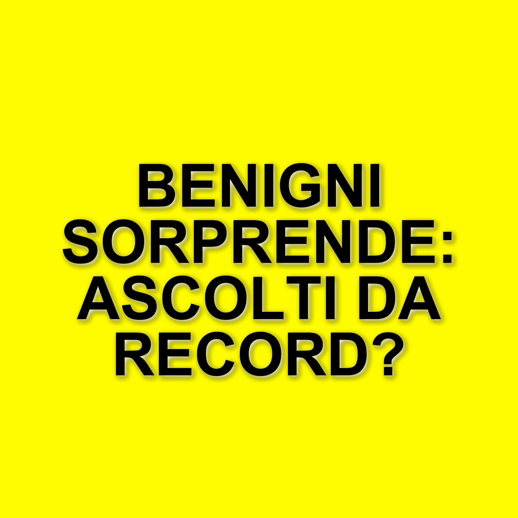 Roberto Benigni torna su Rai 1 con "Il Sogno": ascolti da record contro Gerry Scotti