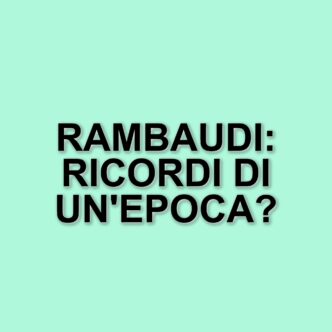 Roberto Rambaudi: il legame indissolubile con il Foggia e i ricordi di un'epoca d'oro