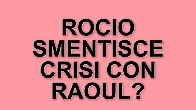 Raoul Bova e Rocio Munoz Morales: smentita la presunta crisi dopo il gossip