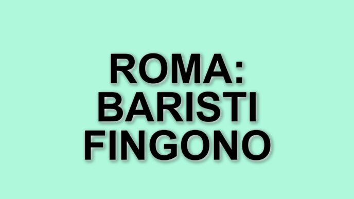 Roma: i baristi si fingono clienti per fermare i furti tra i tavolini
