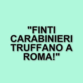 Roma, truffa telefonica: finti carabinieri raggirano la moglie del regista Enrico Vanzina