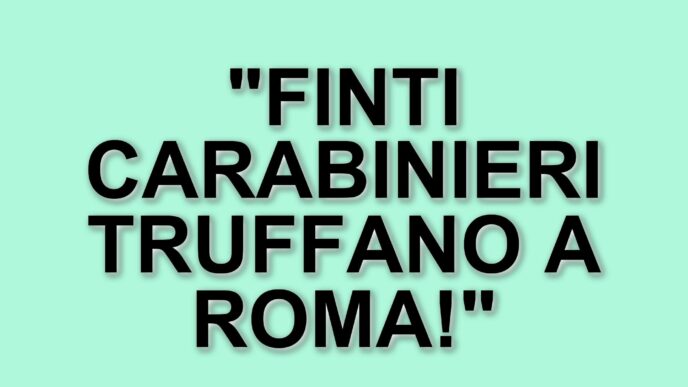 Roma, truffa telefonica: finti carabinieri raggirano la moglie del regista Enrico Vanzina