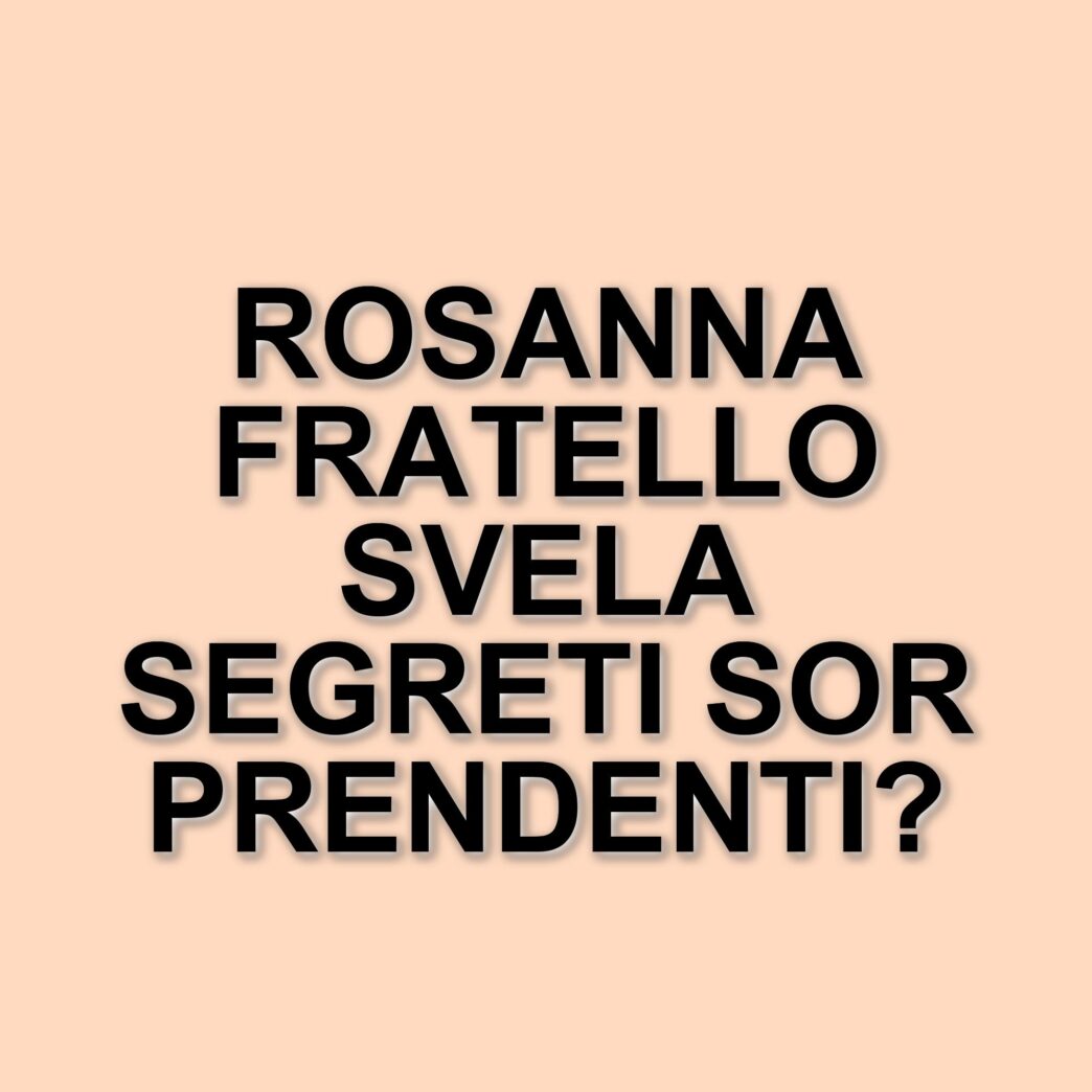 Rosanna Fratello: l'icona della musica italiana racconta la sua vita e le rivalità nel mondo dello spettacolo